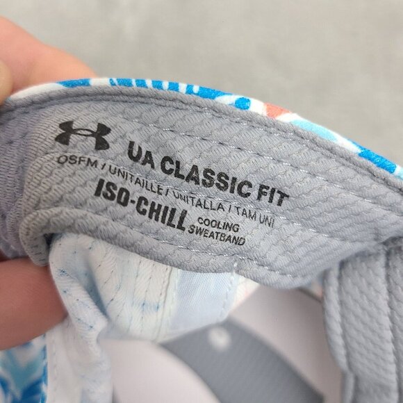 Under Armour Jordan Speith Snap Back Palm Tree ISO-Chill Golf Hat OSFM UA Golf - Picture 10 of 10